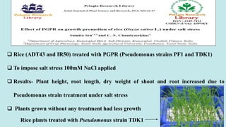 Abiotic stress management for sustainable agriculture | PPTX