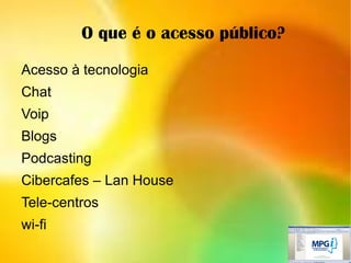 Capacitação: alfabetização digital 