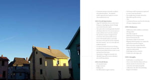 •	 Competitors attempts to persuade an audience 	
	 with industrial aesthetics – the industrial 	
	 aesthetic approach doesn’t appeal to everyone 	
	 when marketed in this way.
GDG’s Overall Opportunities:
• 	 Target DIY individuals on how to easily create a 	
	 living space using shipping containers through 	
	 easy to read instructions or plans
• 	 Link system with an actual organization that deals 	
	 with disaster relief and/or low-income options to 	
	 create an efficient way to access the containers
• 	 Has experience in project management and
	 connections with current possible investors
•	 Focus on the intended audience and market
	 these spaces in the opposite way the competitors 	
	 have done currently – do so in a more softer and 	
	 traditional approach.
•	 To create an awareness of a new way of living, a 	
	 new lifestyle that can improve one’s quality of life.
•	 Market towards traditional home owners in a way 	
	 that hasn’t been done before
•	 Opportunity to change the way people view 	
	 “affordable living and low-income individuals
	 and overall living solutions
GDG’s Overall Threats:
• 	 Oversaturated market
• 	 Budget constraints
•	 Building codes
• 	 Not differentiated enough to stand out
•	 Not having a model or prototype to expand and 	
	 set more accurate specifications
•	 Not enough money to market with various
	 deliverables to get the word out
•	 Time
•	 Connotations that may come from the whole idea 	
	 of living in a shipping container
GDG’s Weaknesses:
–	 Small business which could have a connotation 	
	 of being amateur
–	 Not widely recognized
–	 Marketing and advertising primarily
	 based on personal networks
–	 Specifications of plans not yet created
–	 Shipping container housing is not a unique idea 	
	 and has been around for a long time
– 	Many various ideas and plans offered by
	 designers that relate to shipping containers 	
	 saturate the market already.
–	 Small budget and time constraints
–	 Possible issues with design codes
GDG’s Strengths:
–	 Small business ≠ no overhead costs
–	 Owner works within this industry and has an 	
	 extensive amount of connections in the 		
	 construction and manufacturing fields.
–	 Collaboration with other “forward thinking” 	
	 designers and architects
 