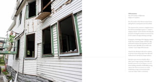 Differentiation:	
How GDG’s product will differentiate
itself from it’s competitor’s?
We will revitalize urban districts instead of just
placing them in a development out in the suburbs.
The majority of the consumers complaints has to
do with the psychological aspects of “living in a
shipping container” home, therefore will change the
perception of using this method of construction for
private residence through marketing and design.
Keeping the overall design of the shipping container
smaller than competitor designs, will help to align
itself with the majority of the population and will
keep the product affordable and accessible to the
consumer. “Good” design will be universal.
Instead of only offering on style and/or aesthetic,
we provide various design options that offer both
traditional and contemporary design aesthetics.
We believe that everyone should be able to
afford “good” design, making it obtainable and
therefore universal to all. In doing so, we won’t
just be building sustainable and affordable housing
options like all the rest, however we will be
establishing a design and environmentally
conscious culture within a community.
 