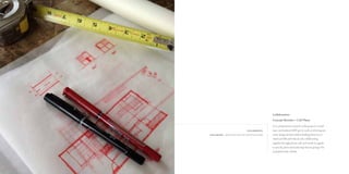 Collaboration
Concept Sketches + CAD Plans
As I continued my research on the project’s overall
topic, my husband (Bill) got to work on drawing out
some design sketches before drafting them out in
AutoCad. Bill and Dale are also collaborating
together through phone calls and emails in regards
to specific plans and renderings that are going to be
included on the website.
collaboratee:
william biss – design educator ; art institute of tampa
 