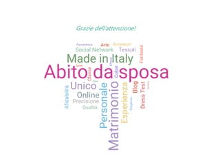 Grazie dell’attenzione!
 