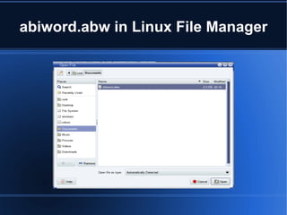 AbiWord Word Processor | ODP