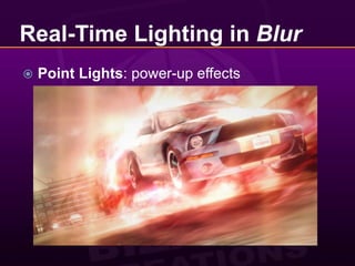 Real-Time Lighting in BlurPoint Lights: power-up effects