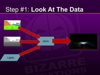 Step #1: Look At The DataxformLights