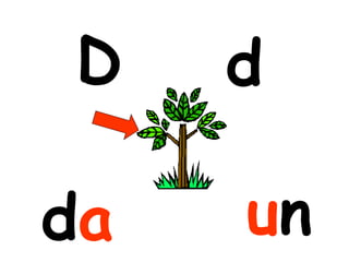 D    d

da   un
 