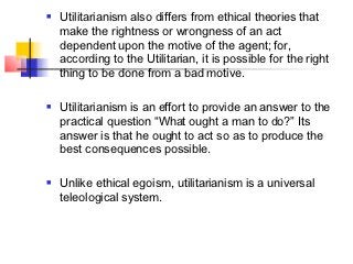 utilitarianism