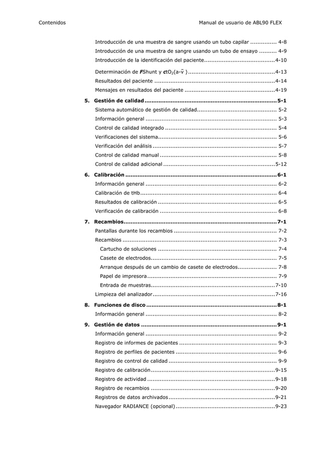 RADIOMETER ABL90 flex manual de usuario