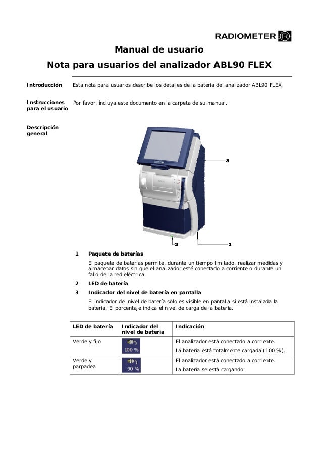 Abl90 Flex Plus User Manual