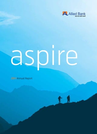 aspire
2011 Annual Report
 
