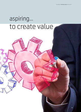 Annual Report of Allied Bank Limited for the year 2011




aspiring...
to create value




                                                                       33
 