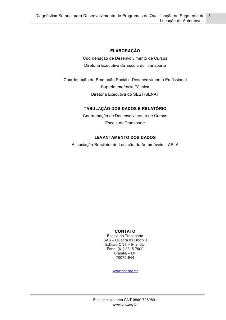 Relatorio situacional