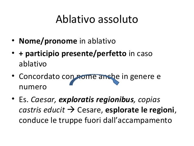 Come Si Traduce Il Participio Perfetto In Latino