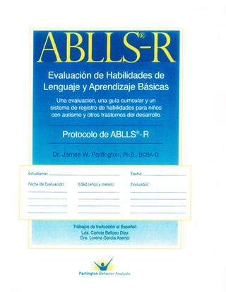 ABLLS-R Protocolo.pdf