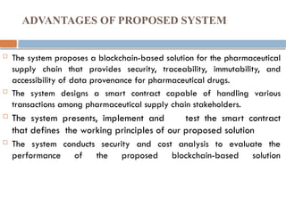 A Blockchain – Based Approach For Drug Traceability in Healthcare ...