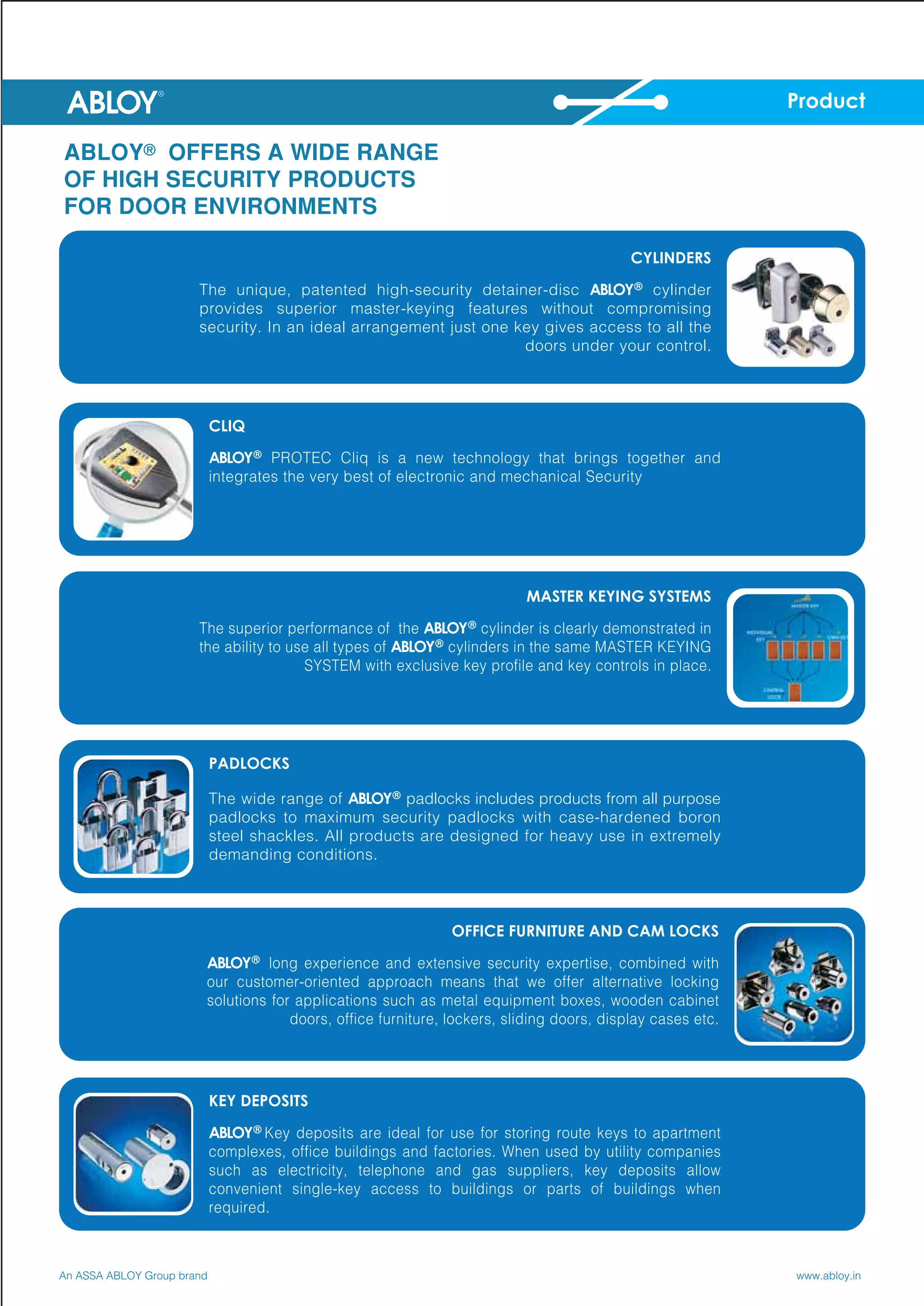 Abloy Company Profile 4pg