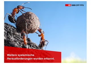 Weitere systemische
Herausforderungen wurden erkannt.