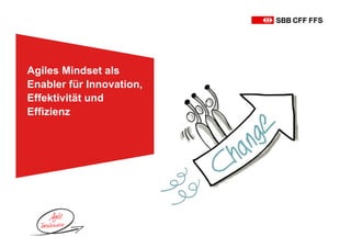 Agiles Mindset als
Enabler für Innovation,
Effektivität und
Effizienz