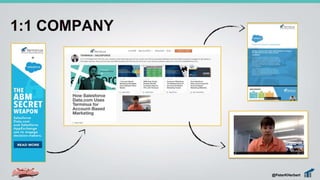 1:1 COMPANY
@PeterKHerbert
 