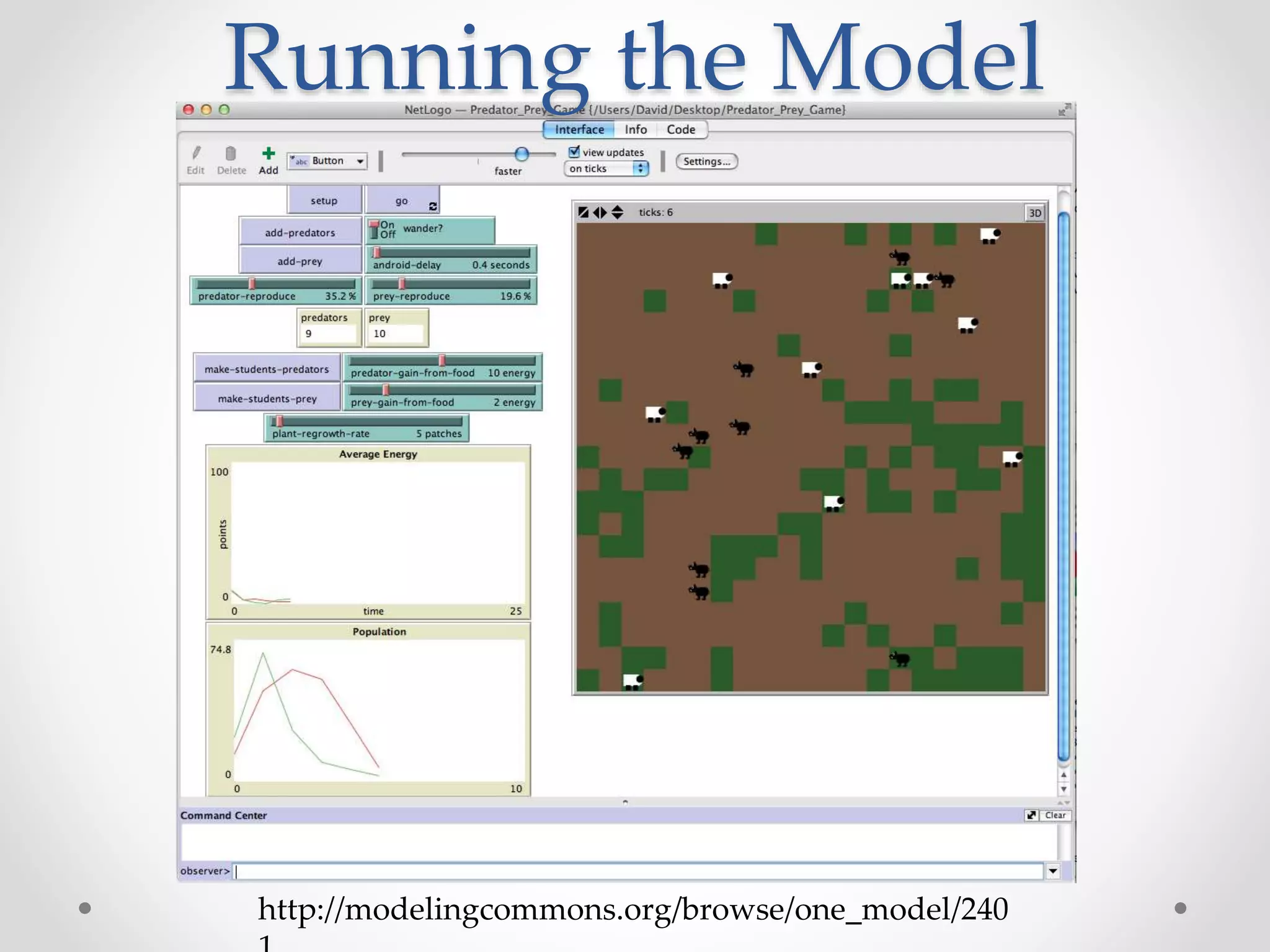 http://modelingcommons.org/browse/one_model/240
Running the Model