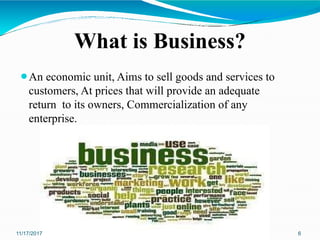 Introduction to Agribusiness management L1 | PPTX