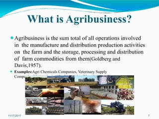 Introduction to Agribusiness management ABM | PPTX