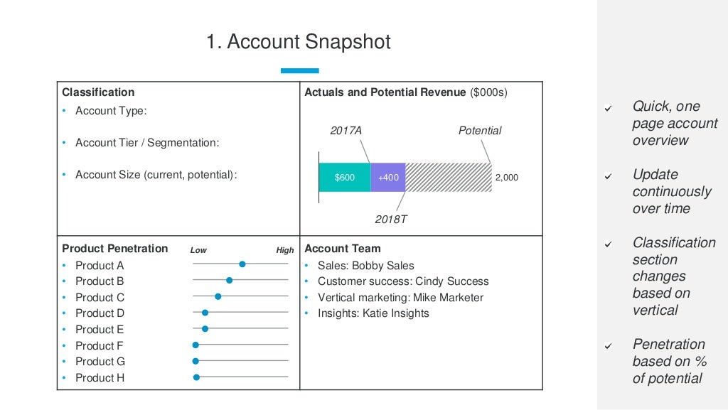 Account Planning Template For Account Based Marketing Account Planning Template For Account Based Marketing