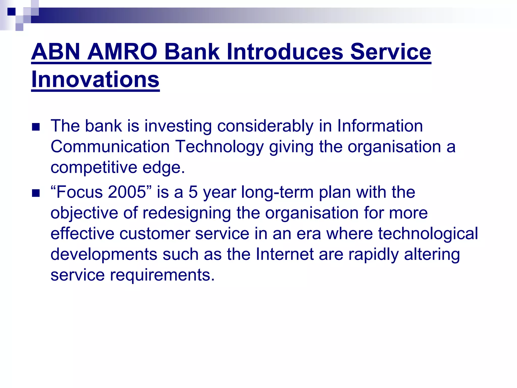 ABN AMRO E-LEARNINGAND CULTURE | PPTX