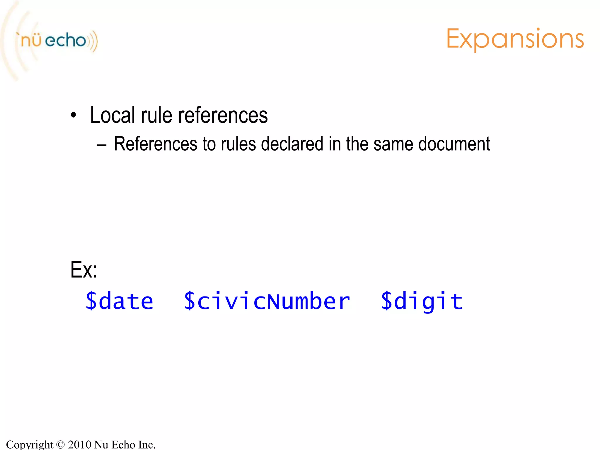 Indicates the type of input