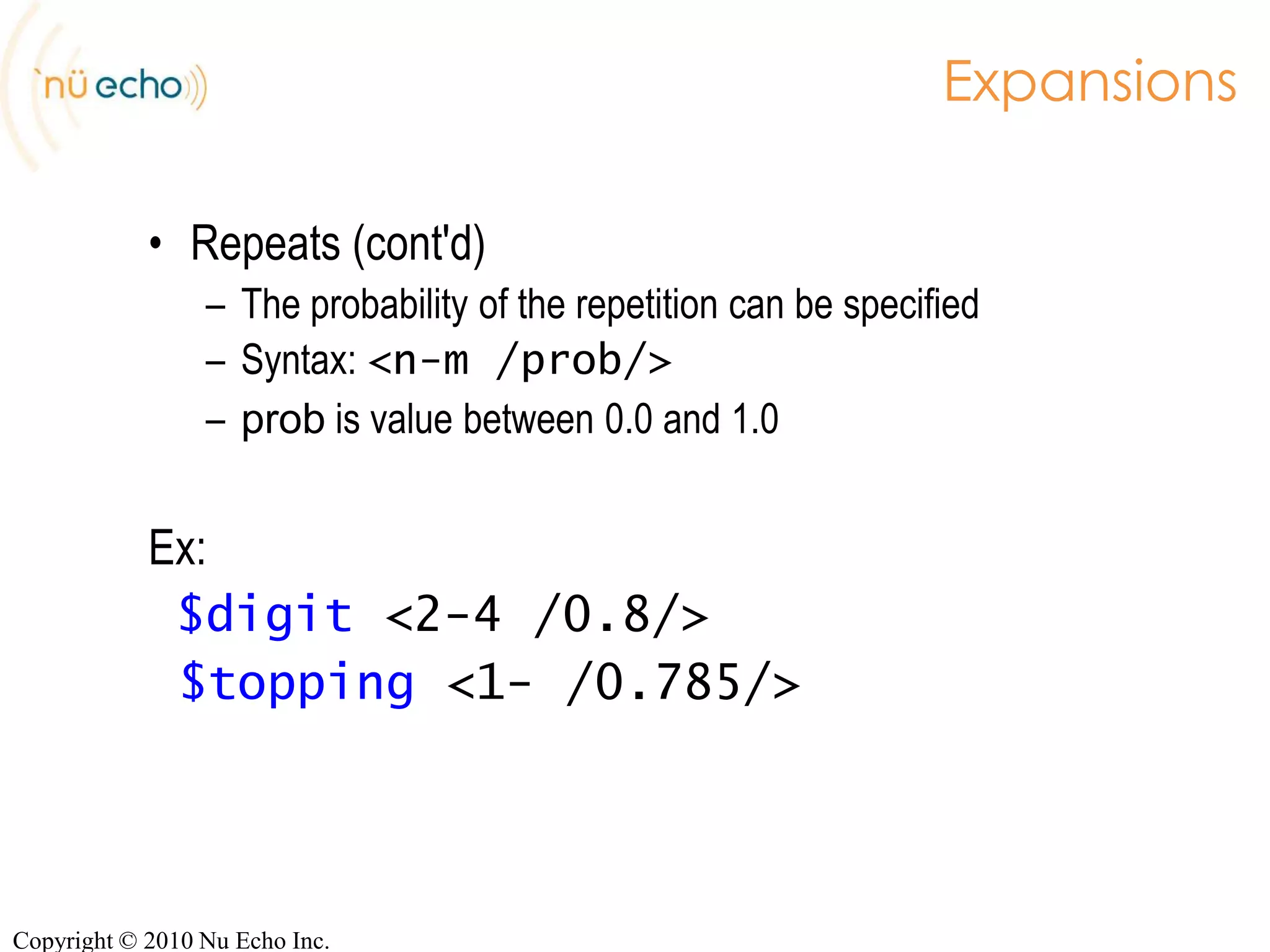 Grammar HeadersTag-format