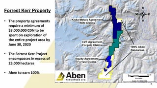 Forrest Kerr Company Presentation | PDF