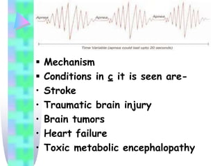 abnormal breathing patterns in respiratory system | PPTX