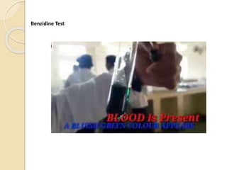 Benzidine Test
 