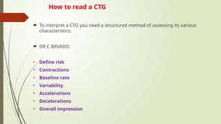 ABNORMAL CTG in high risk pregnancy.pptx