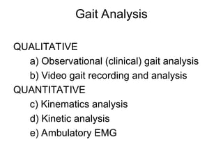 Comprehensive Overview of Abnormal Gait and Physiotherapy Assessment | PPT