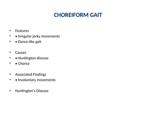 Comprehensive Overview of Abnormal Gait Patterns and Clinical ...
