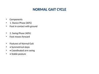Comprehensive Overview of Abnormal Gait Patterns and Clinical ...