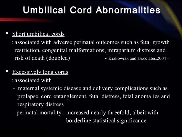 abnormalities of placenta and cord pdf