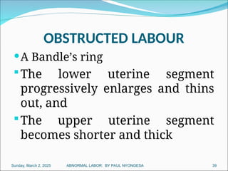 Abnormal labor_085807.ppt Obstetrics and Gynaecology | PPT