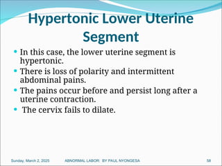 Abnormal labor_085807.ppt Obstetrics and Gynaecology | PPT