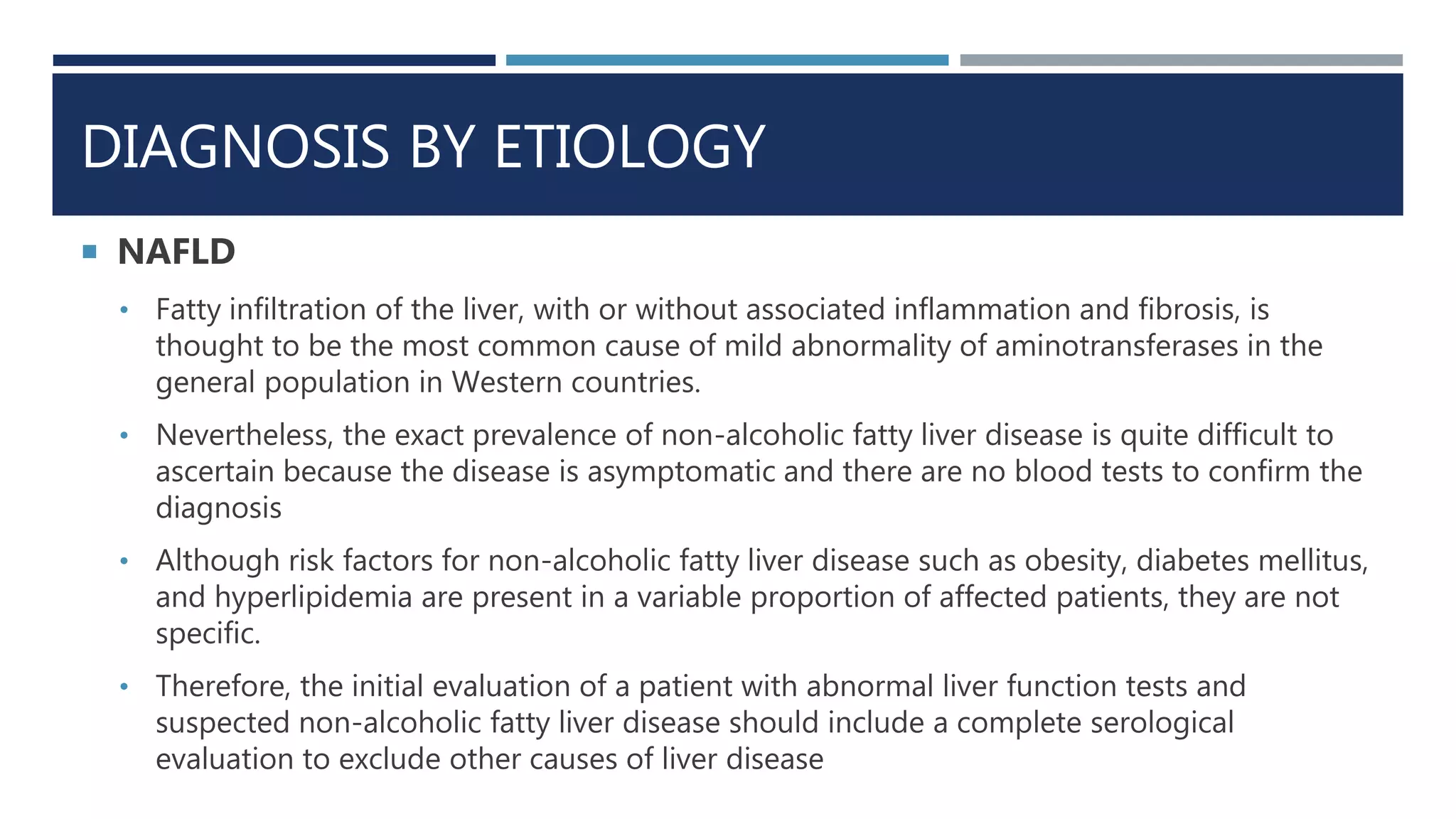 Abnormal liver function tests | PPTX
