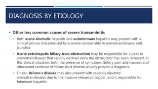 Abnormal liver function tests | PPTX