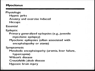 movement disorders | PPTX