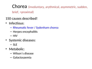 abnormal_movements_in_children abnormal_movements_in_children | PPT