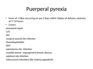 Abnormal pueperium Changes Third Year.pptx