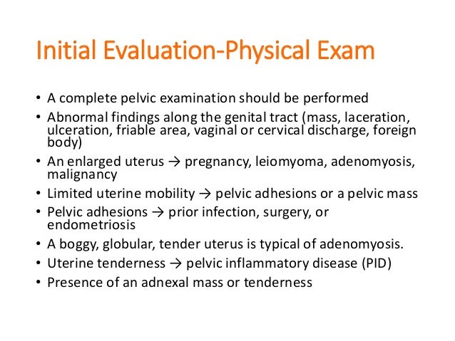 Abnormal uterine bleeding OBGYN CLERKSHIP LECTURE