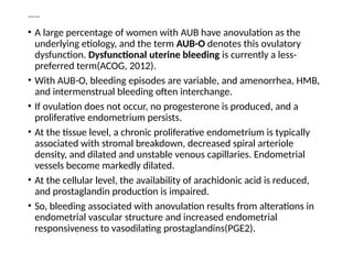 presentation on abnormal uterine bleeding.pptx
