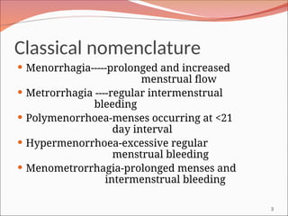 Abnormal uterine bleeding in obstetrics and gynaecology.ppt