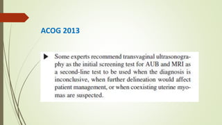 ACOG 2013
 