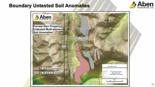 17
17
Boundary Untested Soil Anomalies
 